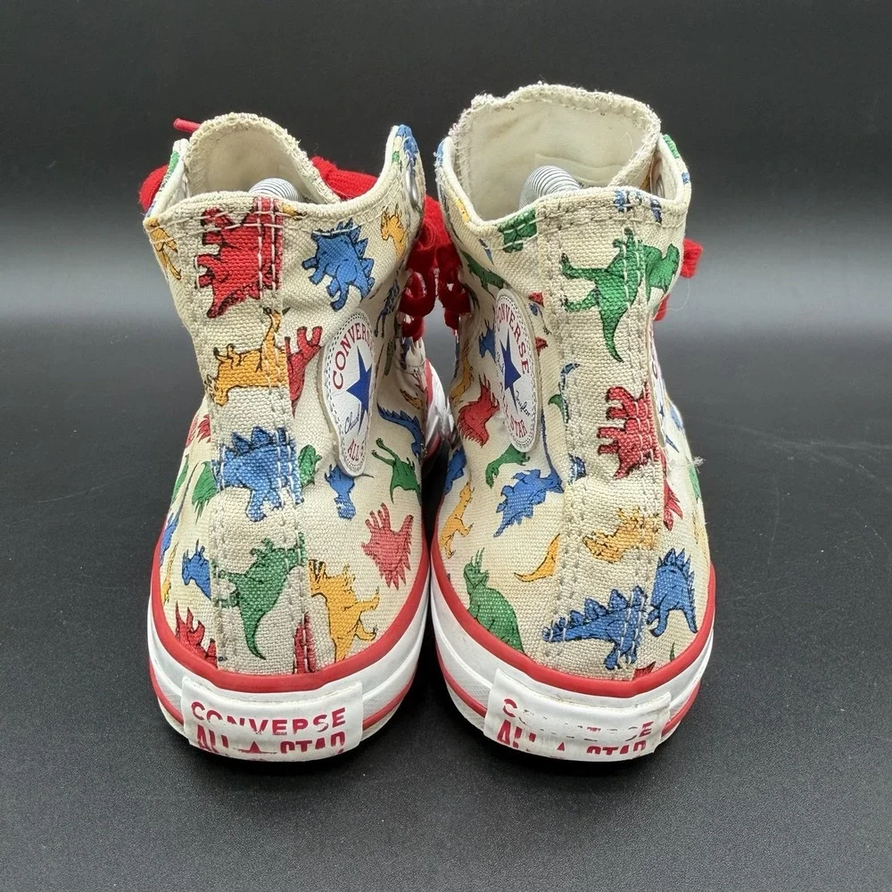 Converse Chuck Taylor All Star Shoes Youth Size 4‎ Dinoverse Dino Print High Top